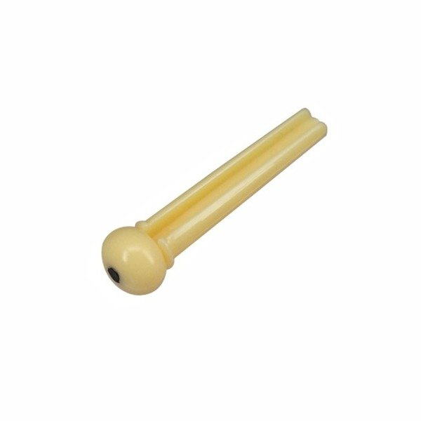 Acoustic guitar bridge pin, cream, 1 piece