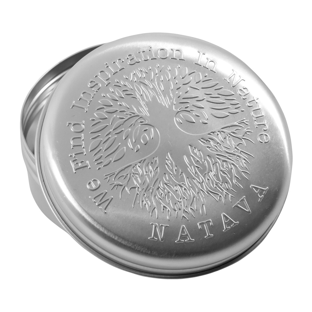 Aluminium Travel Soap Case - Round