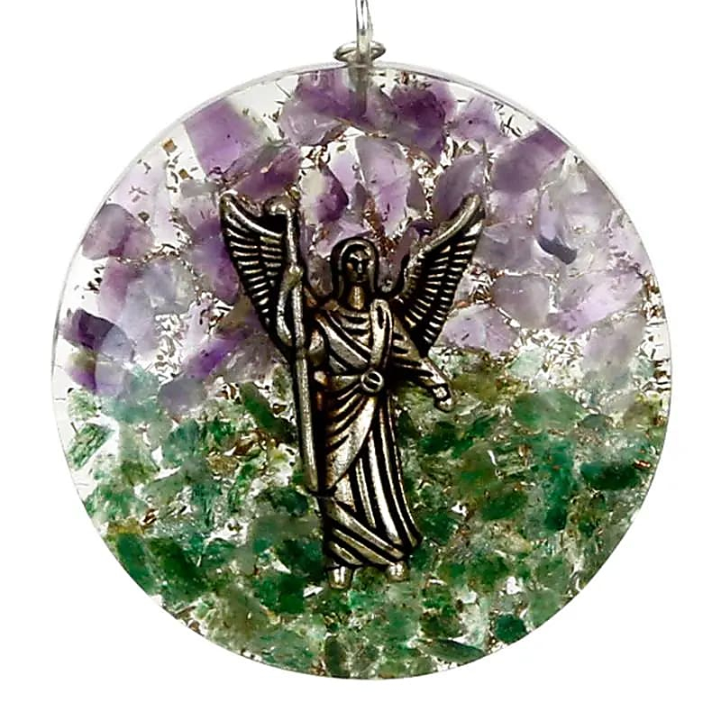 Archangel Raphael Orgonite Pendant