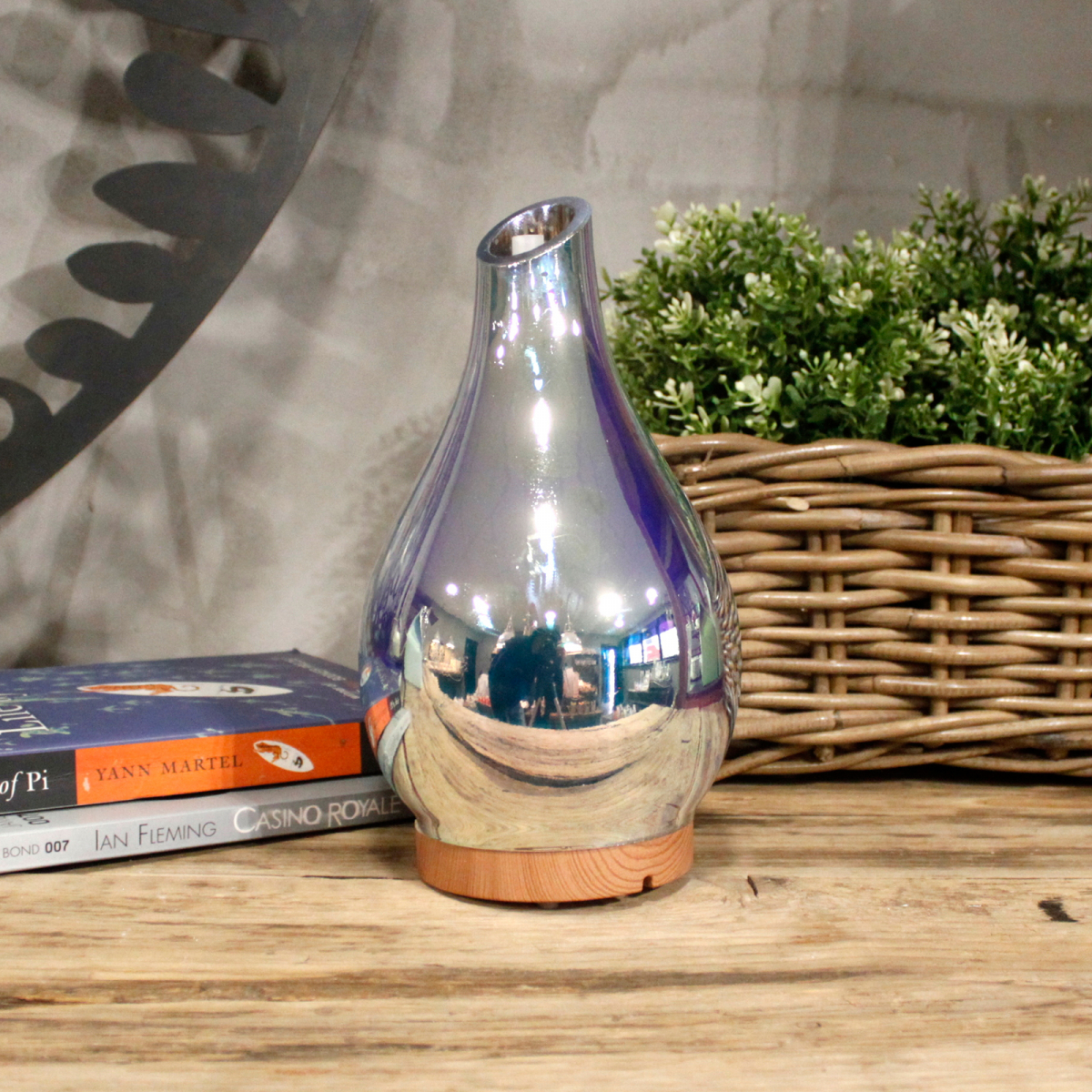 Aroma Diffuser Ibiza - Chrome Effect - Changing Colors