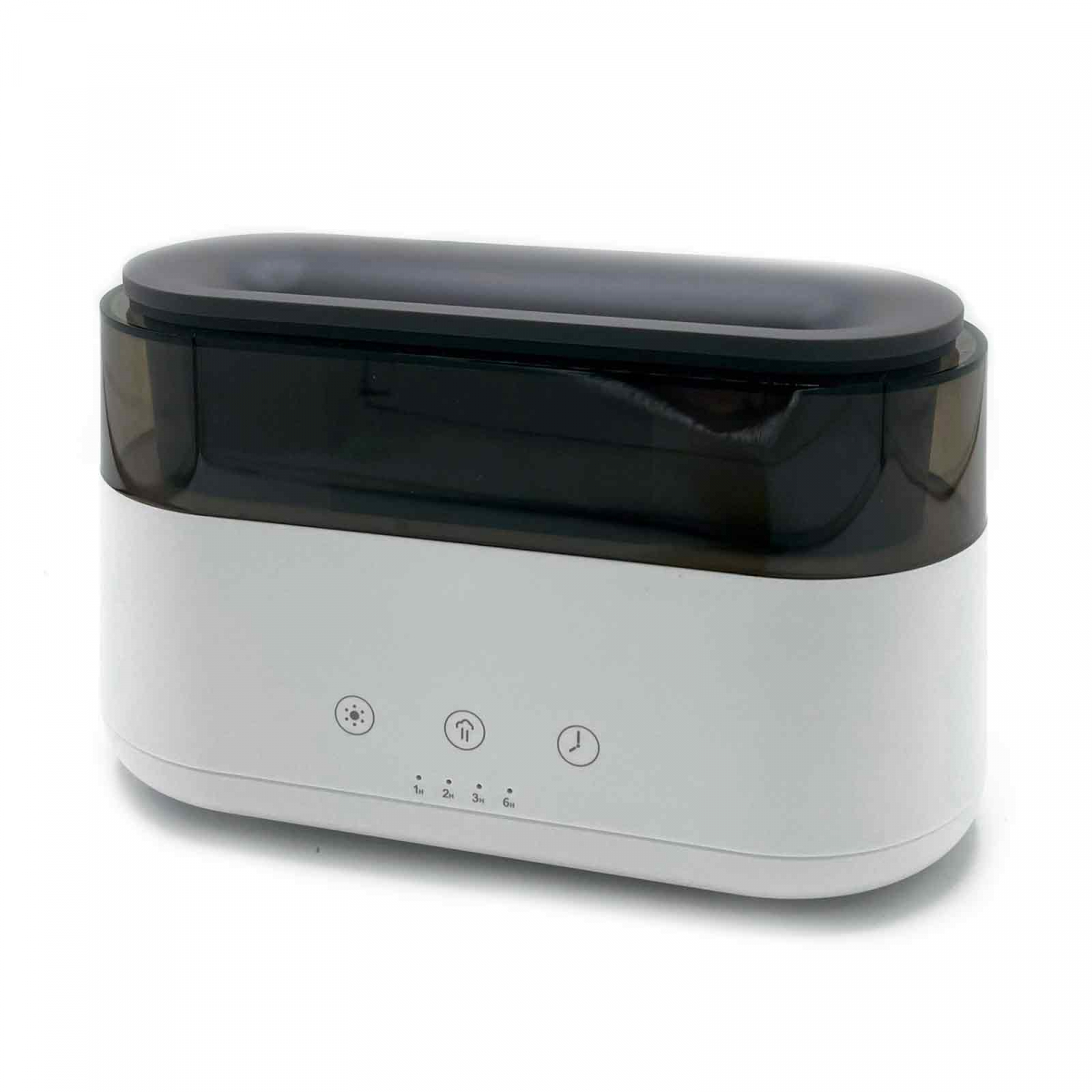 Aroma Diffuser LED Clock - Modern - Flame Effect