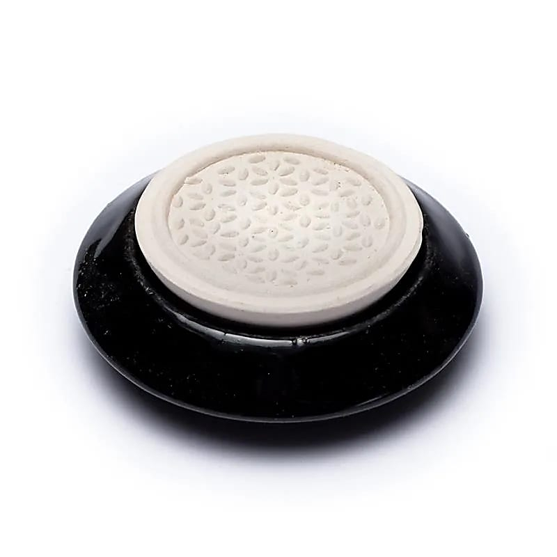 Aroma Stone (passive diffuser) Flower of Life - black, diameter 7.5 cm