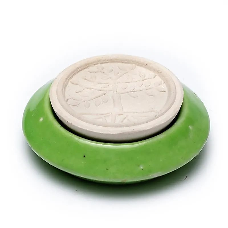 Aroma Stone (passive diffuser) Tree of Life - green, diameter 7.5 cm