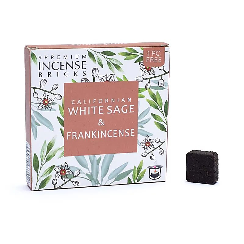 Aromafume Scented Bricks - White Sage and Incense