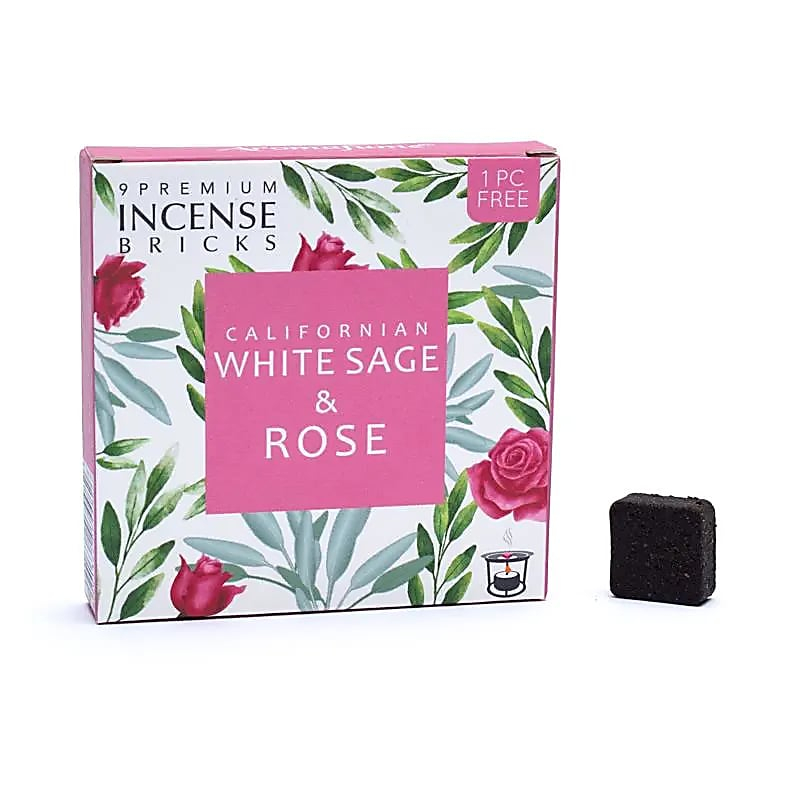 Aromafume Scented Bricks - White Sage and Rose