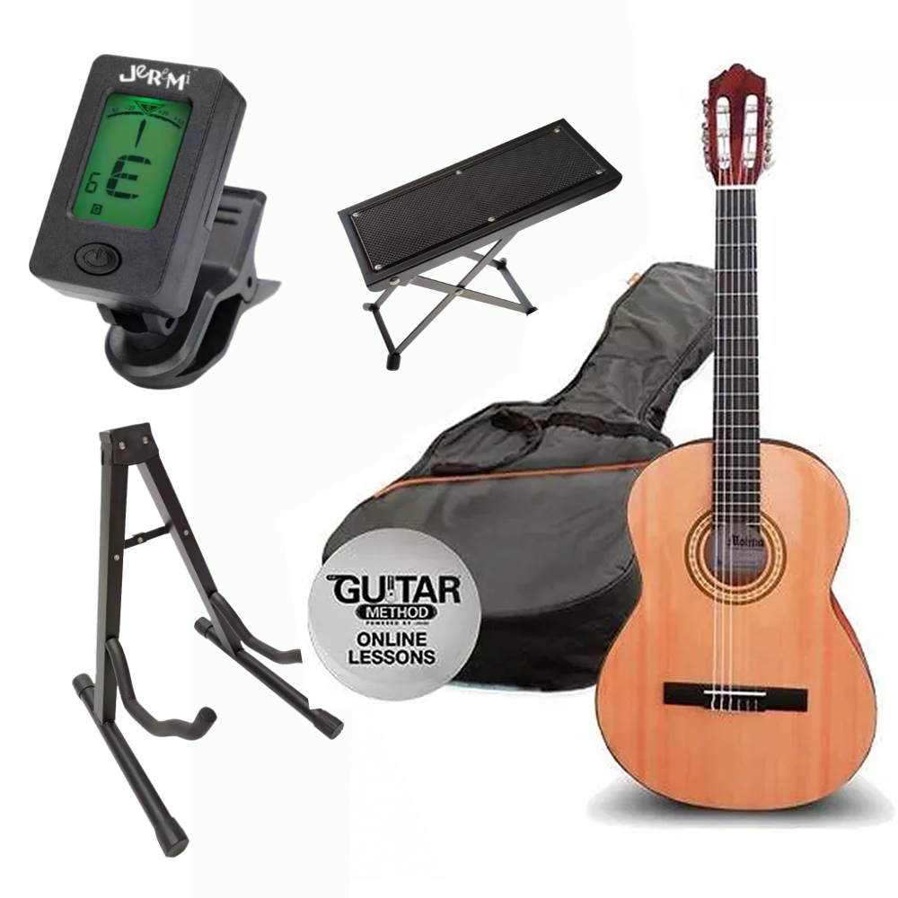Ashton 4/4 SPCG 44 BR Super Pack Classic Guitar Molina