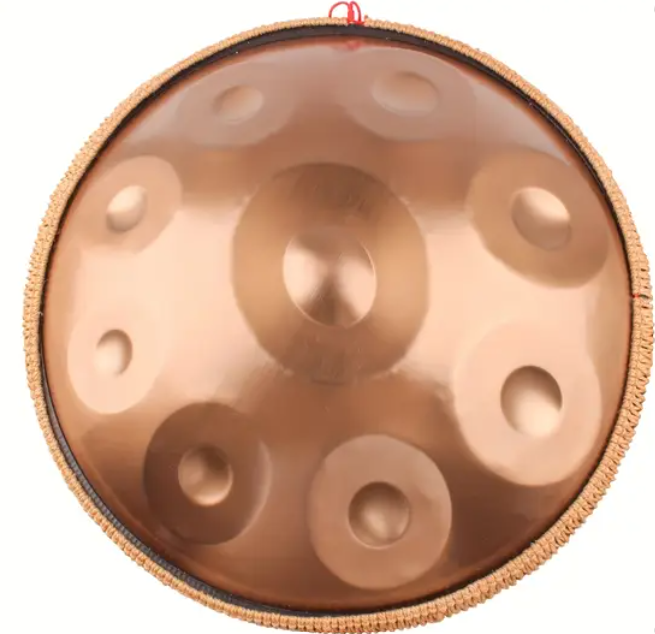 Authentic Handpan D Kurd Minor 440hz 9 tones 56 cm