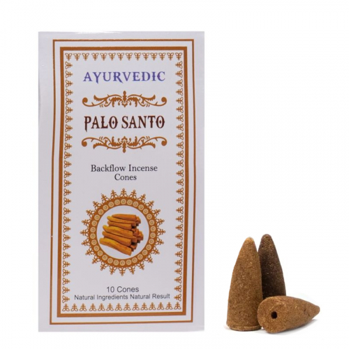 AYURVEDIC Palo Santo Scented Smoke Flowing Cones