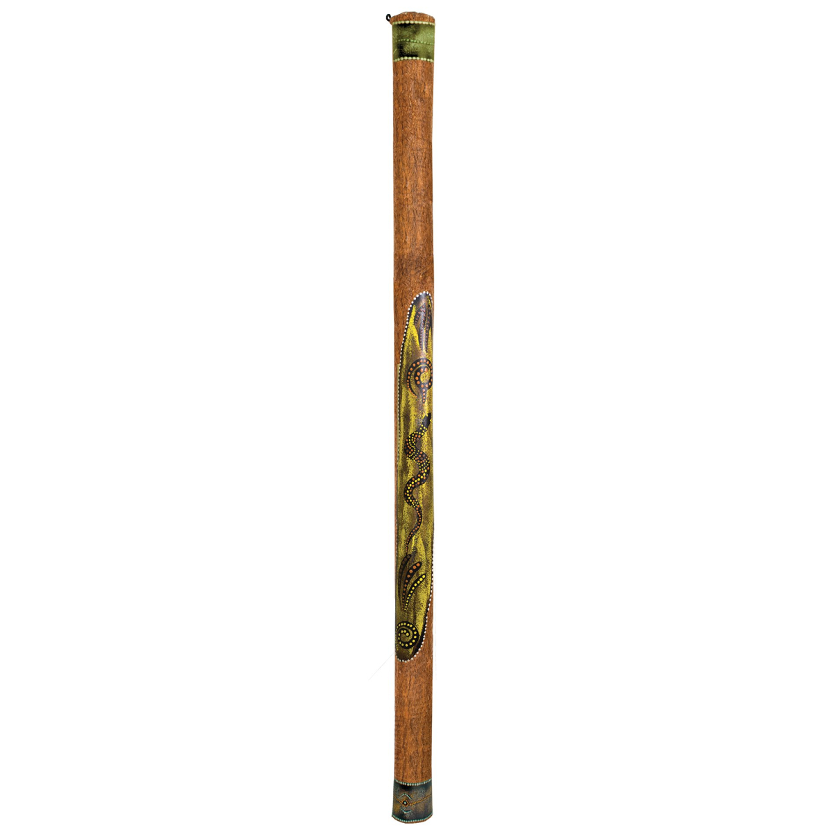 Bamboo Rain Stick + Bark - Painted 150cm