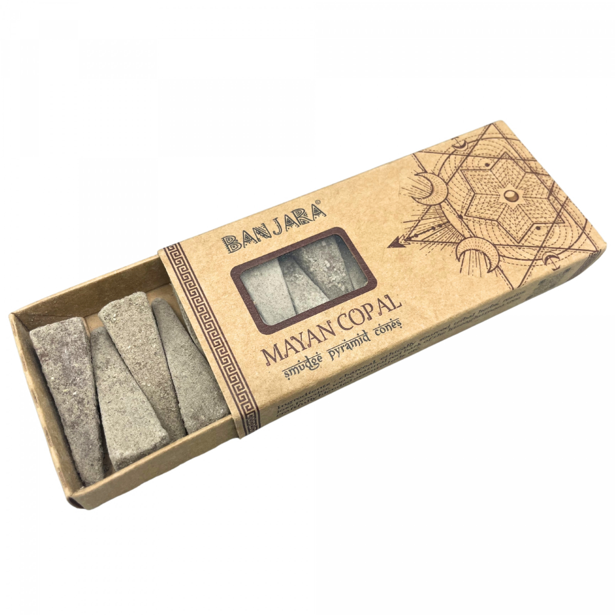 BANJARA Heating Pyramid Cones - Mayan Copal