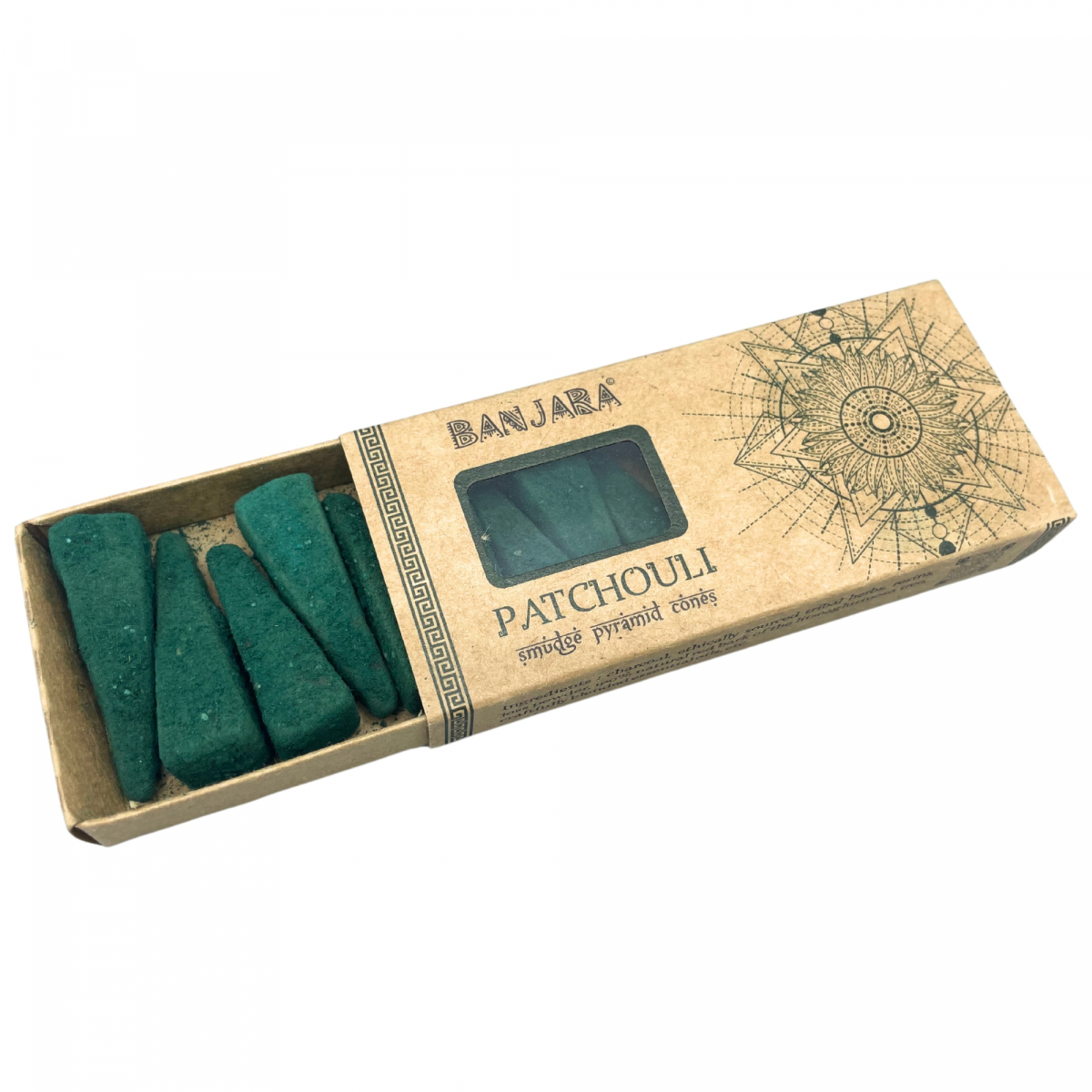 BANJARA Heating Pyramid Cones - Patchouli