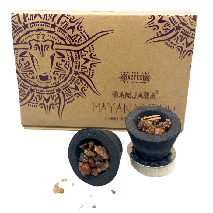 Banjara Resin Cups - Myrrh, 6pcs