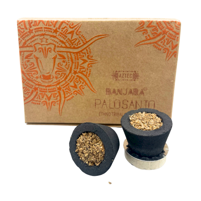 Banjara Resin Cups - Palo Santo, 6pcs