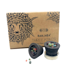 Banjara Resin Cups - Three Kings, 6pcs