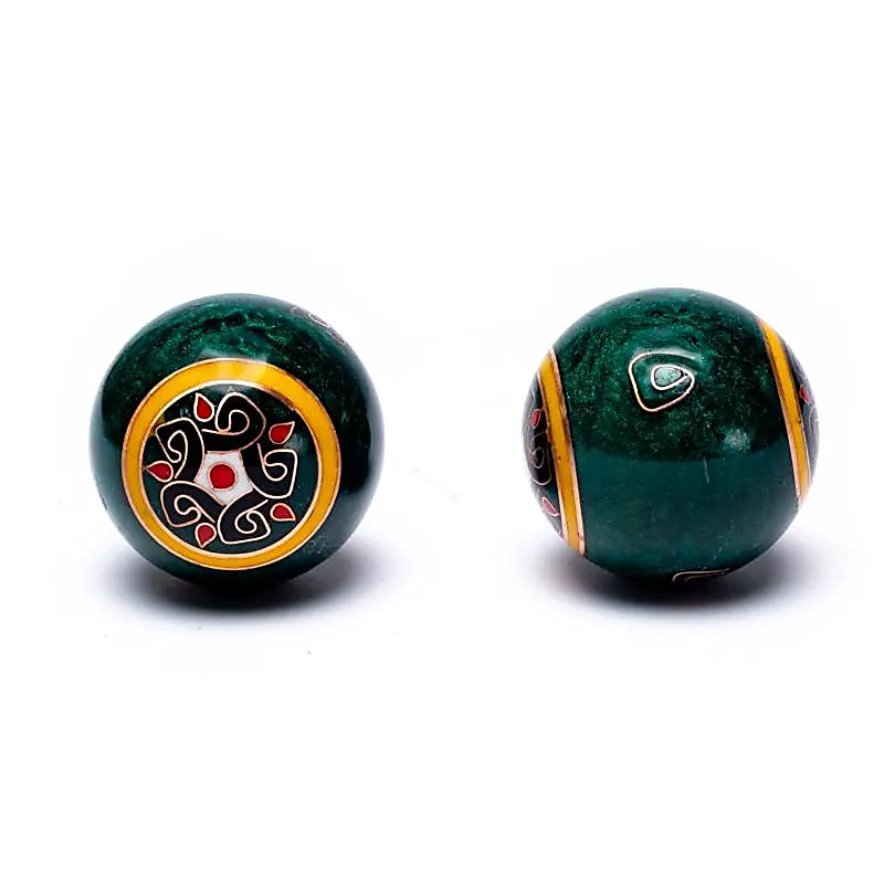 Baoding Balls - Chinese Meditation Balls - Qi Xin Ylang - 3.5 cm