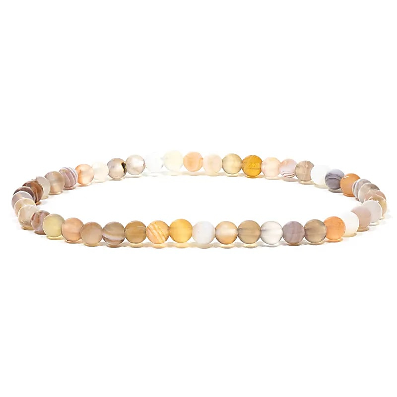 Bracelet - Agate, stretchy