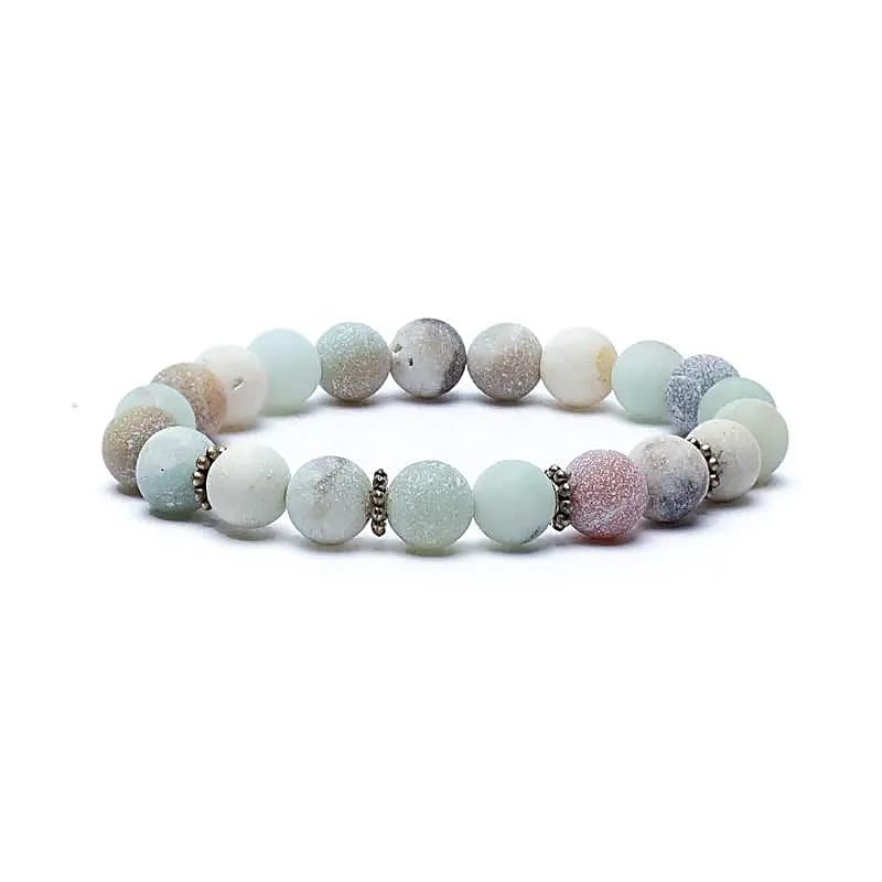 Bracelet - Amazonite, stretchy