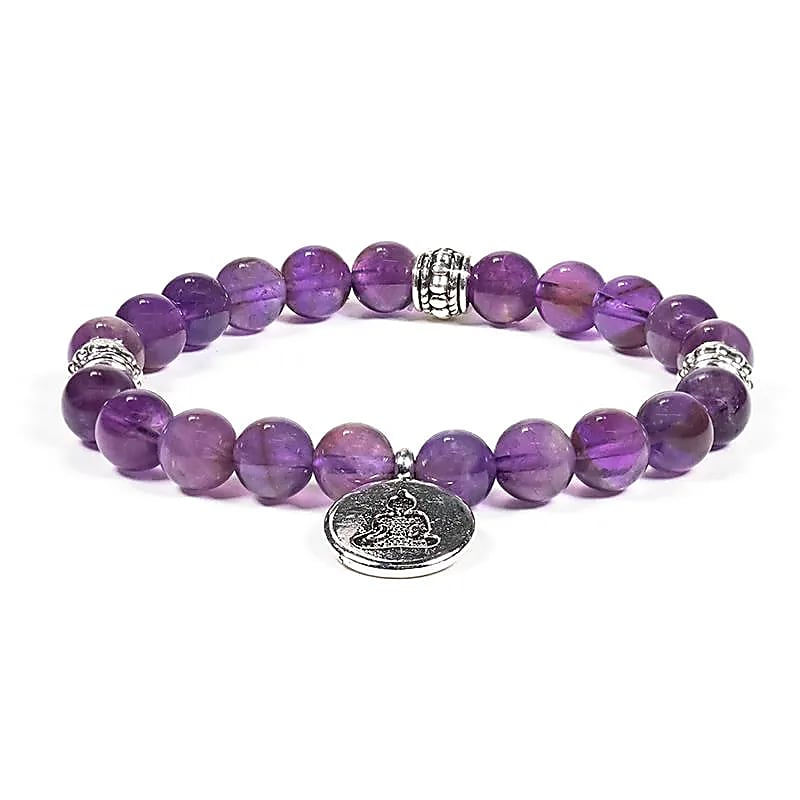 Bracelet - Amethyst Buddha