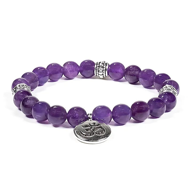 Bracelet - Amethyst Om