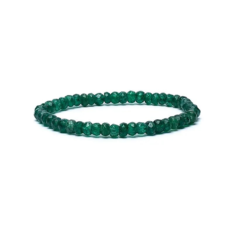 Bracelet - Faceted Aventurine AA quality, 6mm