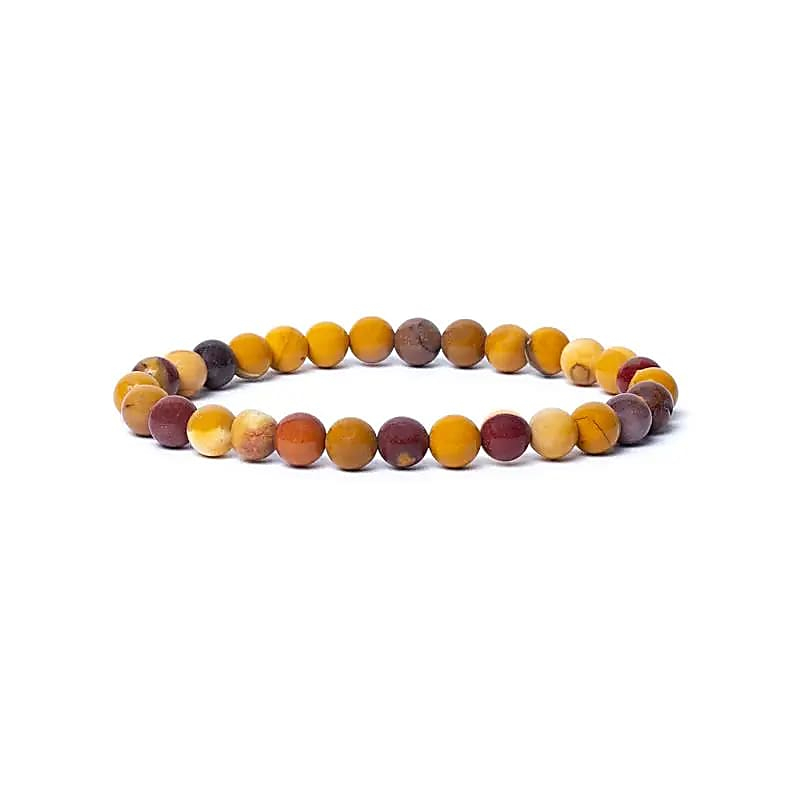Bracelet - Jasper Mookaite AA quality, 6mm