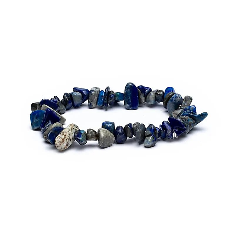 Bracelet - Lapis Lazuli - small pieces, elastic