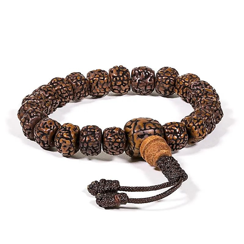 Bracelet - Polished Rudraksha