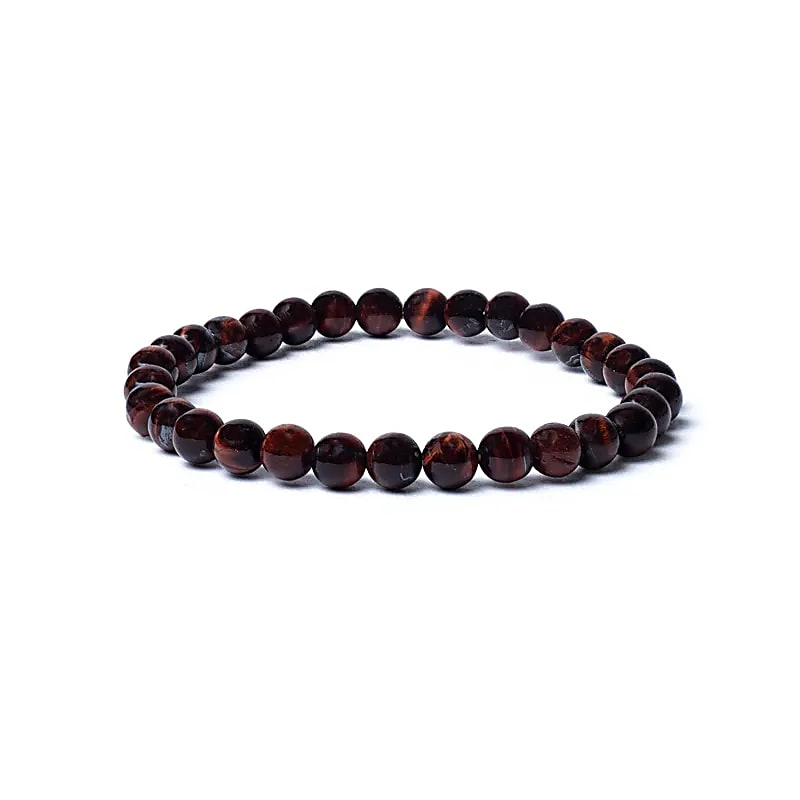 Bracelet - Red Tiger Eye AA Quality, 6mm