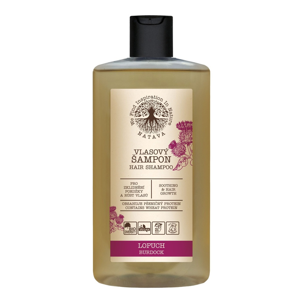 Burdock Hair Shampoo - For soothing the scalp and hair growth