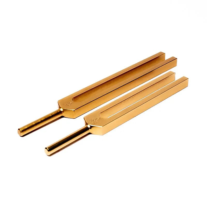 C & G Tuning Forks Set - Whole Body Tuners (Gold Version)