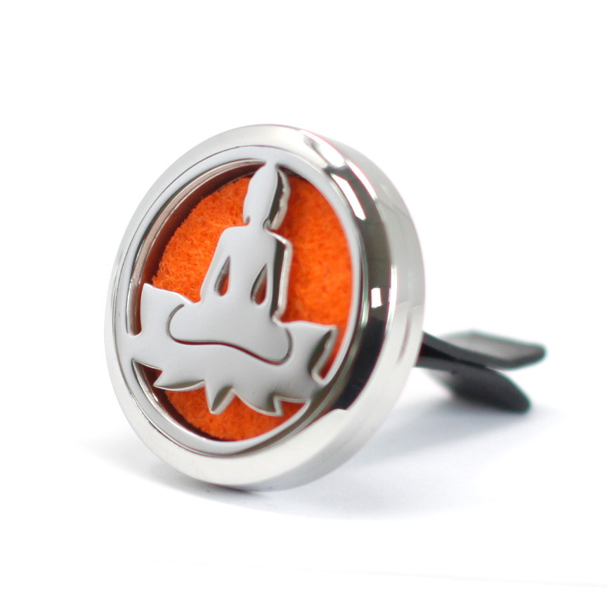 Car Aroma Diffuser - Lotus Buddha - 30mm