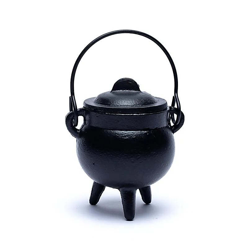 Cast Iron Cauldron MEDIUM (9x8cm)