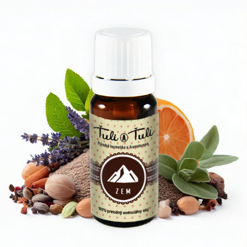 Chinese element EARTH natural essential oil Tulsi and Tulsi
