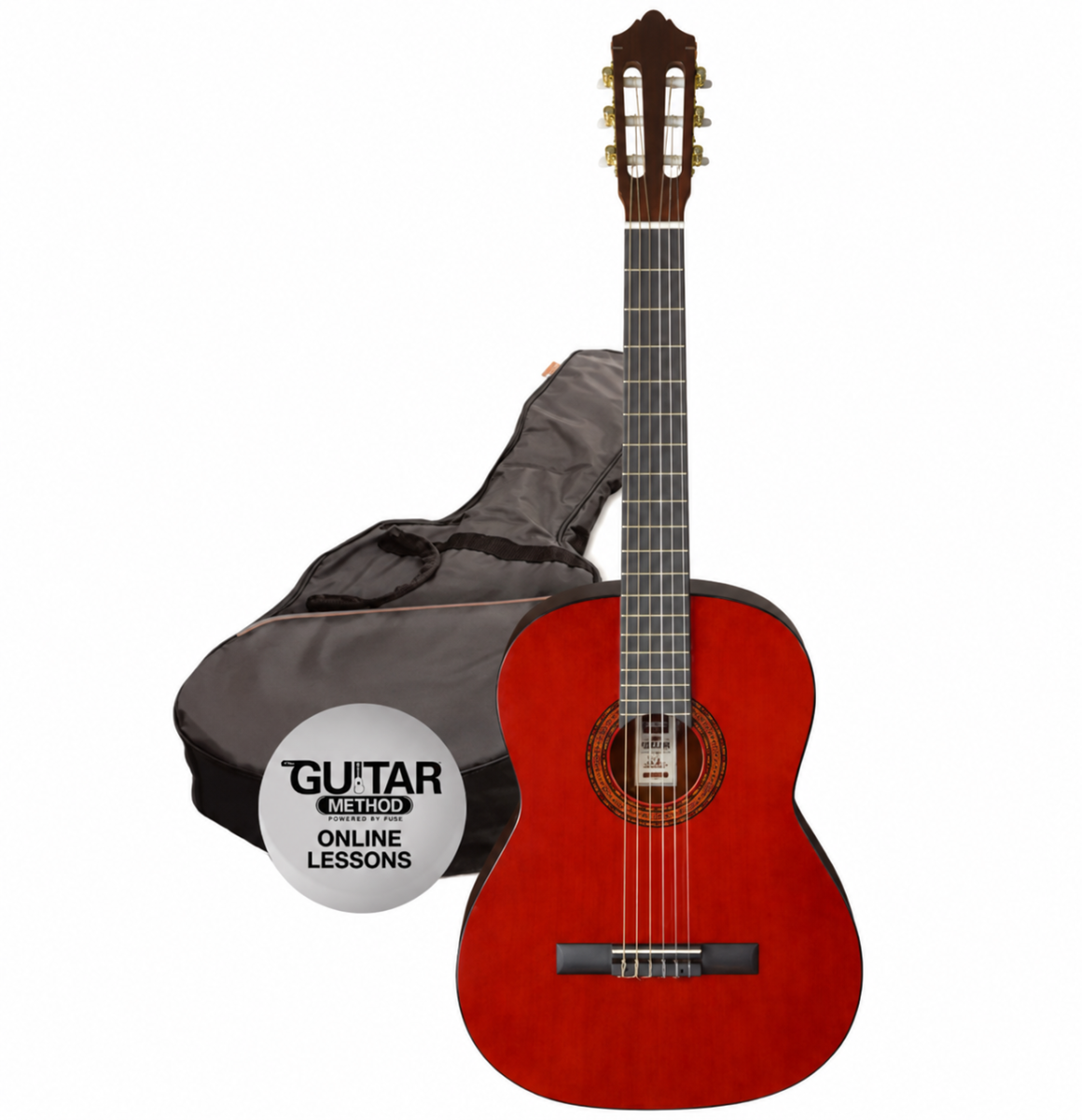 Classic Ashton 4/4 SPCG 44 AM Pack Guitar (natural)