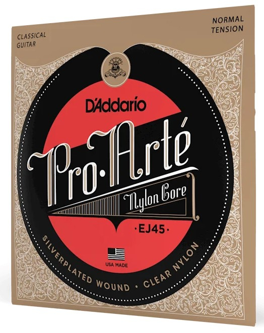 D'Addario EJ45 Pro-Arté – nylon strings for classical guitar