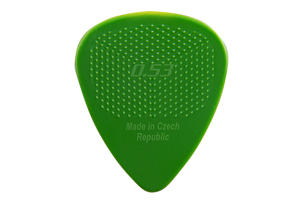 D-Grip 351 Green 0.53 mm Pick 1pc Nylon Janicek