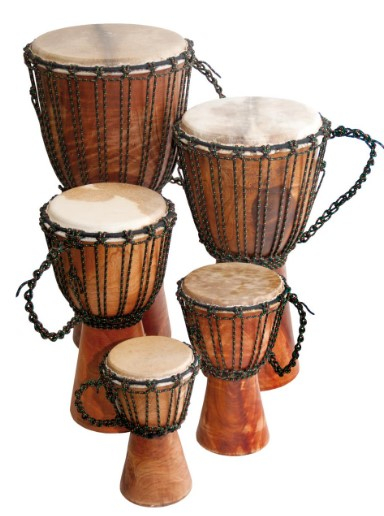 Djembe Bali Beginner Mahogany 50cm
