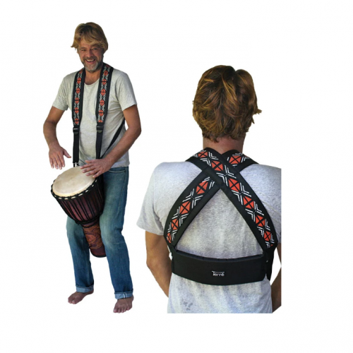 Djembe strap with quick release