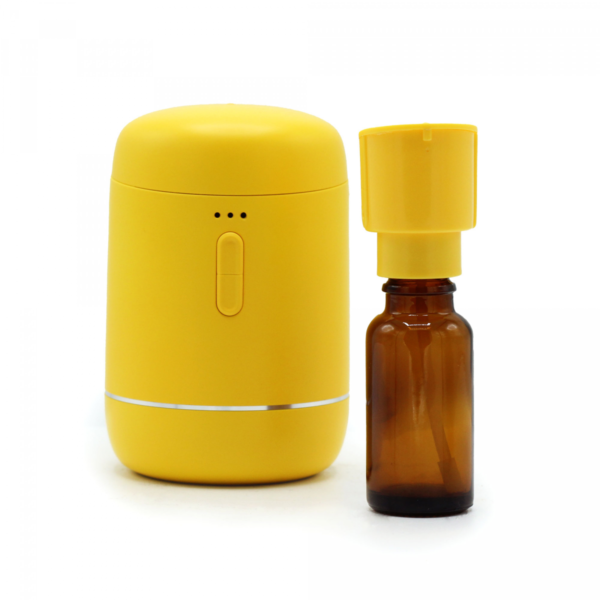 Dry Aromatherapy Diffuser - USB-C Nebulizer (Yellow)