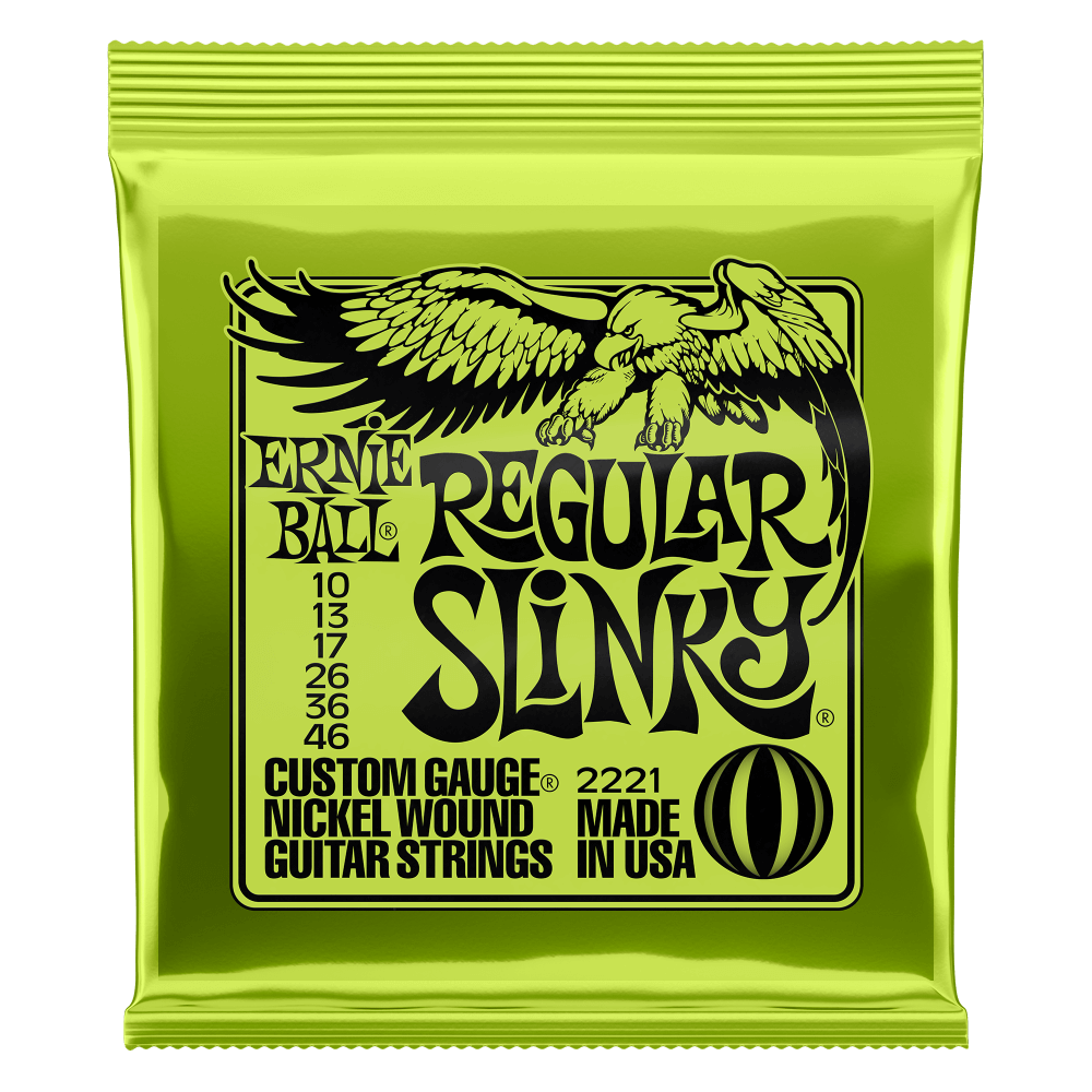 Ernie Ball 2221 Regular Slinky - electric guitar strings 10-46