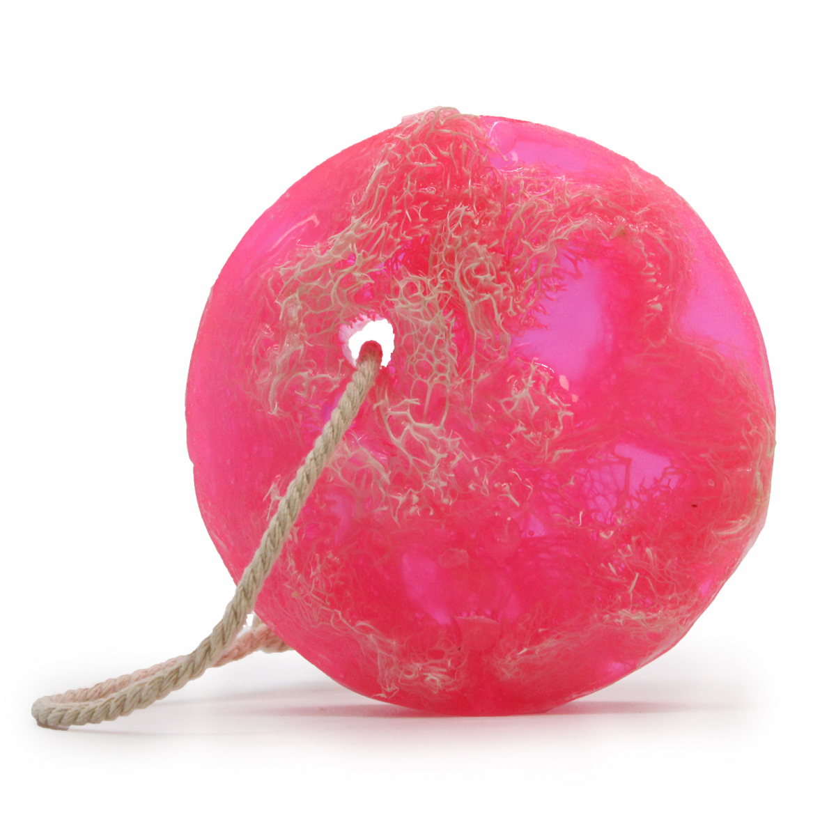 Exfoliating Soap with Loofah - Bubblegum