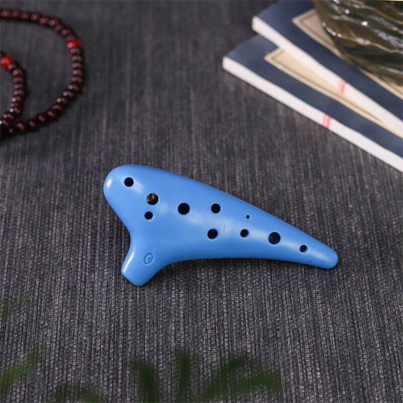Forest Whisper Ocarina - 12-hole - Blue - 13 cm
