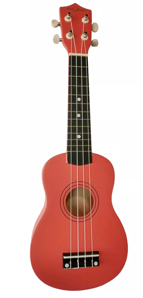 FZone FZU-002 Orange Soprano Ukulele