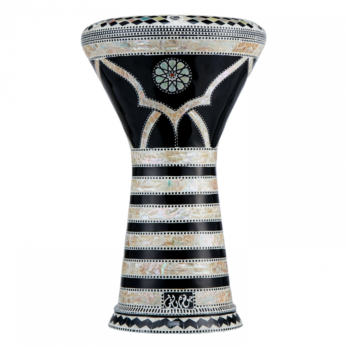 Gawharet EL Fan - Darbuka (Doumbek) Mother of Pearl - The Pearl Shards 8.75
