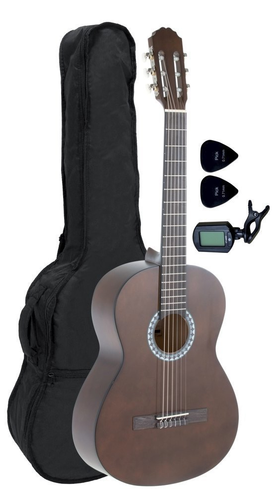 GEWA Classical Guitar PACK 4/4 walnut
