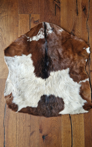 Goat skin for drum (djembe, shamanic) unshaved - thin 0.4 - 0.6 mm MALI