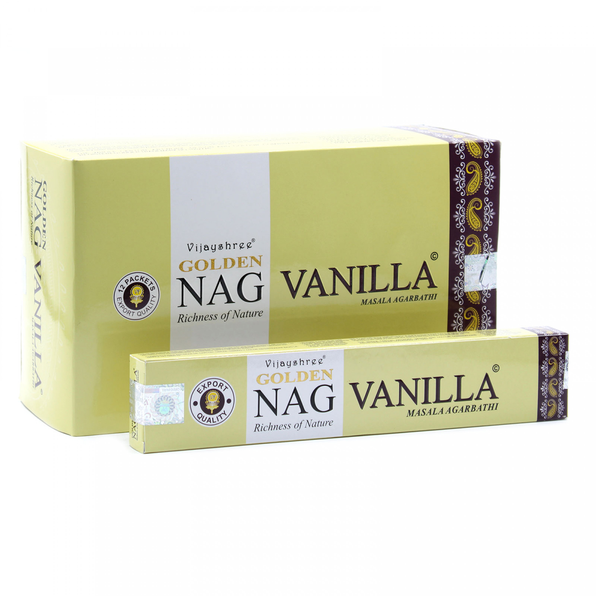 Golden Nag Incense Sticks - Vanilla