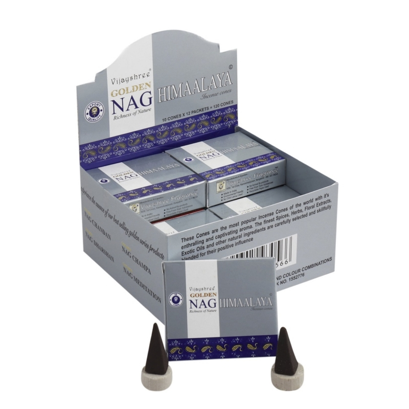 GOLDEN NAG Masala Scented Cones - Himalaya