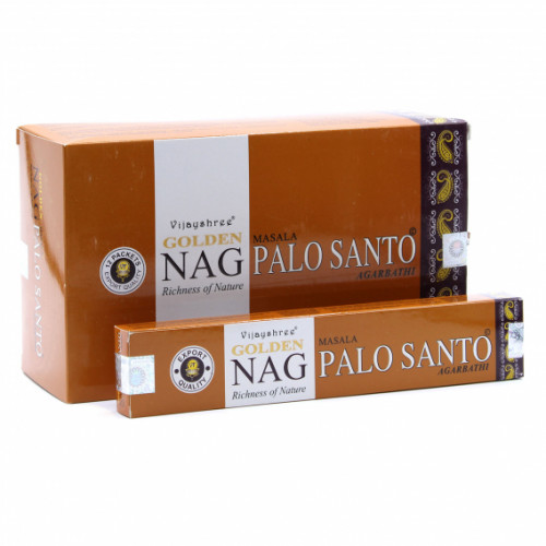Golden Nag Palo Santo Incense Sticks from India