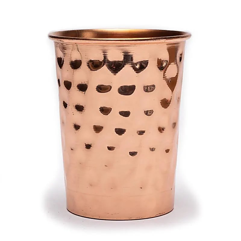 Hammered Copper Cup, 250ml